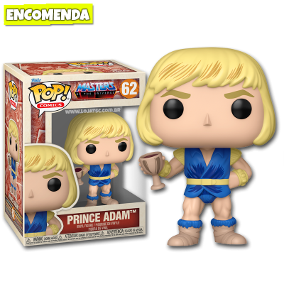 PRÉ-VENDA: Funko Pop! Masters of the Universe - Prince Adam 62