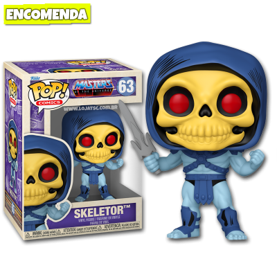PRÉ-VENDA: Funko Pop! Masters of the Universe - Skeletor 63