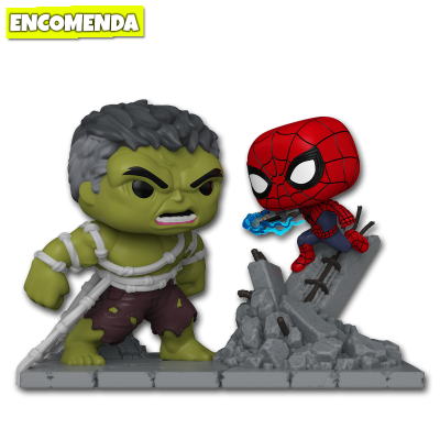 PRÉ-VENDA: Funko Pop! Moment Spider-Man Brand New Day - Spider-Man vs Hulka)