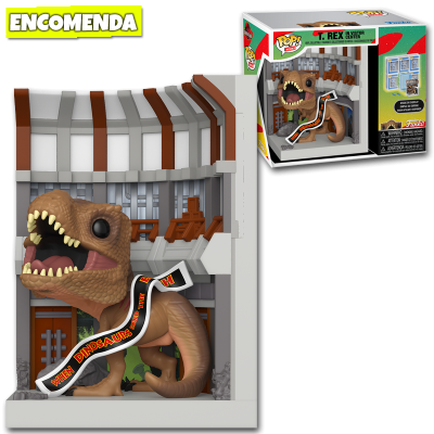 Funko Pop! Nooks Jurassic Park - T Rex in Visitor Center