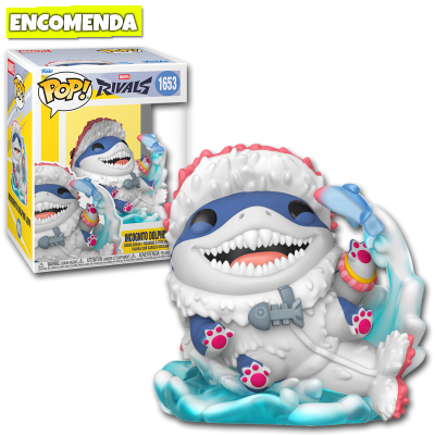 PRÉ-VENDA: Funko Pop! Premium Marvel Rivals - Incognito Dolphin Jeff 1653