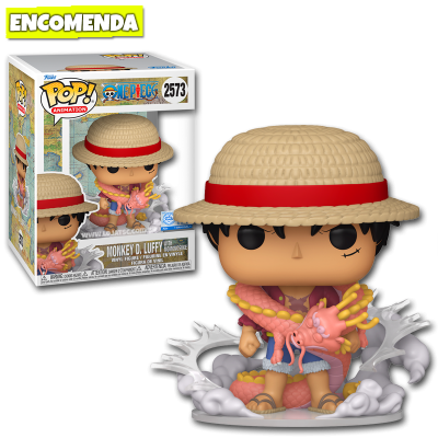 PRÉ-VENDA: Funko Pop! Premium One Piece - Monkey D. Luffy with Momonosuke 2573
