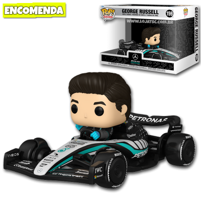 PRÉ-VENDA: Funko Pop! Ride Super Deluxe Mercedes-AMG Petronas - George Russell 159