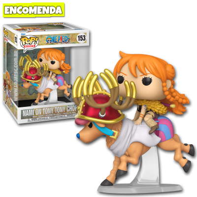 PRÉ-VENDA: Funko Pop! Rides Deluxe One Piece - Nami on Tony Tony Chopper 153