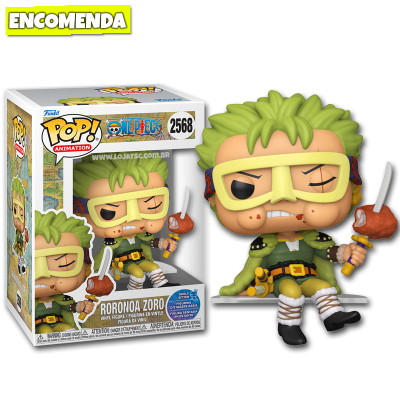 PRÉ-VENDA: Funko Pop! Shelf Sitter One Piece - Roronoa Zoro 2568