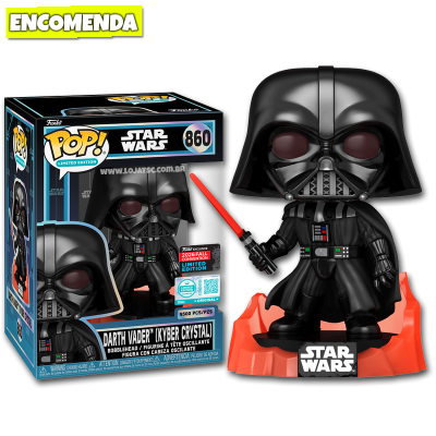 Funko Pop! Star Wars - Darth Vader (Kyber Crystal) 860