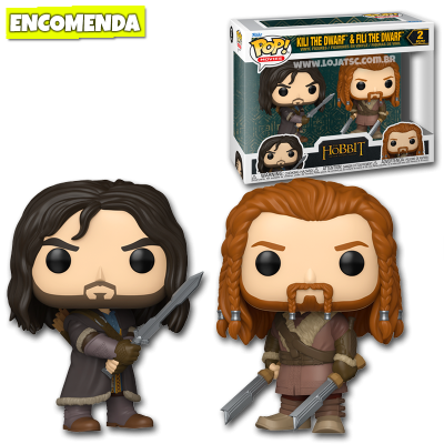 PRÉ-VENDA: Funko Pop! The Hobbit - Kili the Dwarf and Fili the Dwarf 2-Pack